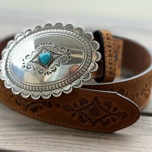 Justin Boots Brown Leather Strap